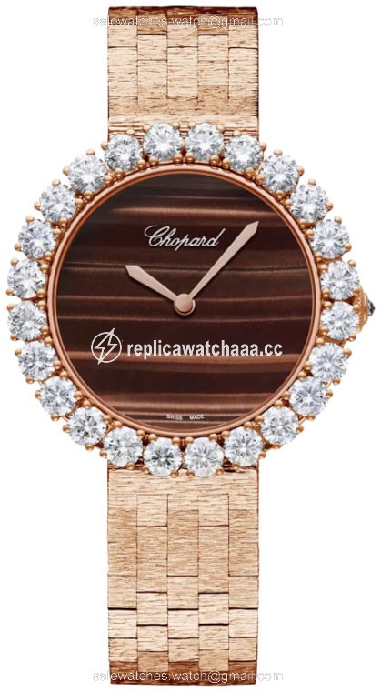 10A419-5023 Chopard L'Heure Du Diamant Round Ladies Watch 10A419-5023 Chopard L'Heure Du Diamant Round Ladies Watch