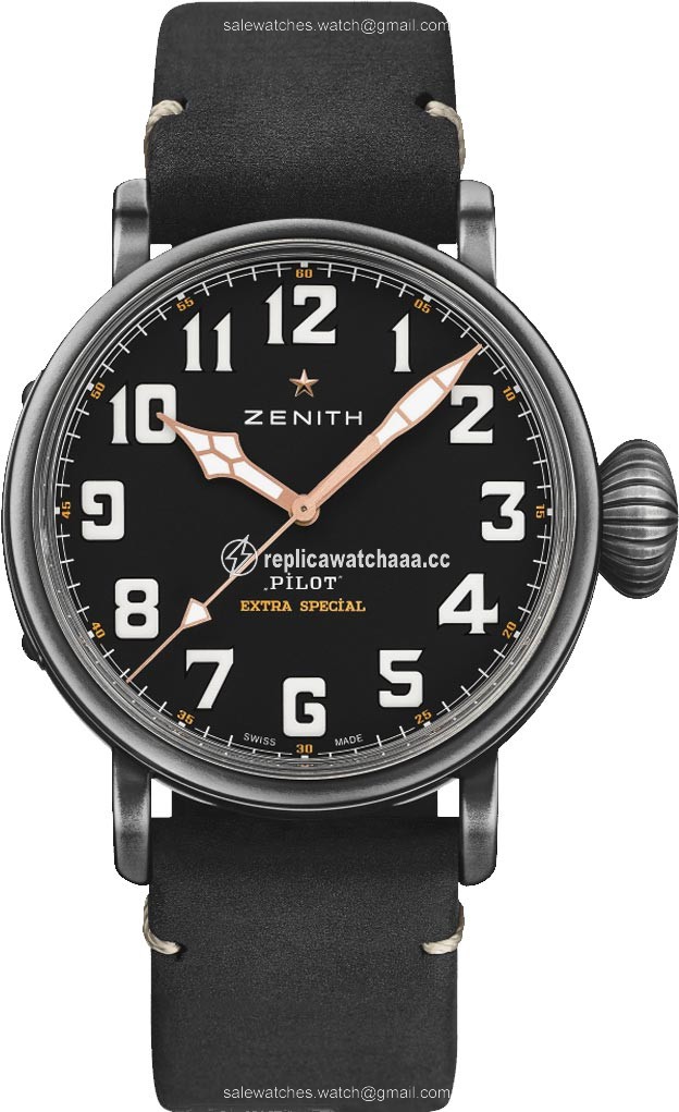 11.2432.679/21.c900 Ton-Up Zenith Pilot Type 20 Mens Watch 11.2432.679/21.c900 Ton-Up Zenith Pilot Type 20 Mens Watch
