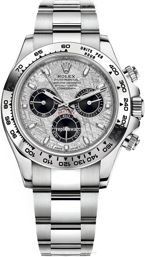 116509 Meteorite Oyster Rolex Cosmograph Daytona White Gold Mens Watch 116509 Meteorite Oyster Rolex Cosmograph Daytona White Gold Mens Watch
