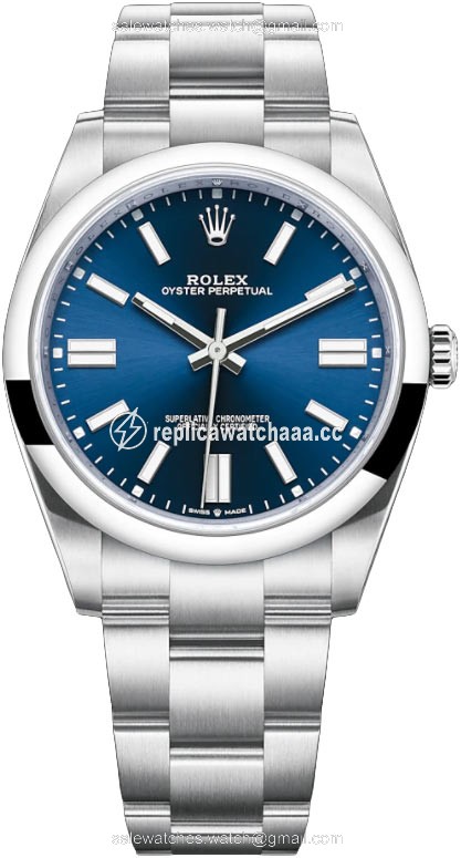 124300 Blue Rolex Oyster Perpetual 41mm Mens Watch 124300 Blue Rolex Oyster Perpetual 41mm Mens Watch