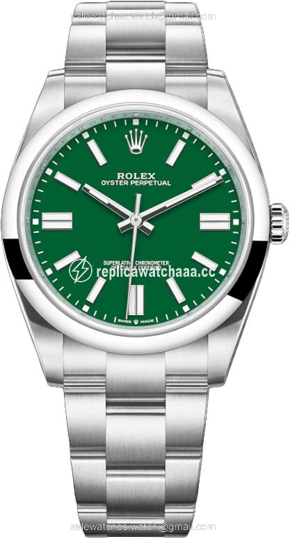 124300 Green Rolex Oyster Perpetual 41mm Mens Watch 124300 Green Rolex Oyster Perpetual 41mm Mens Watch