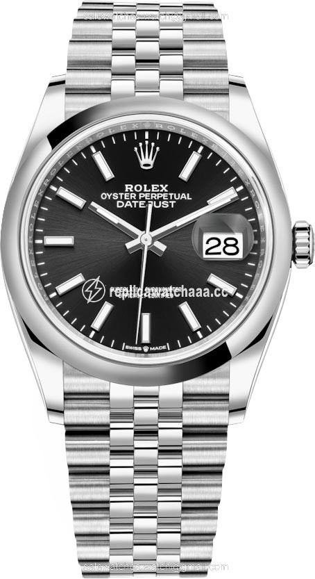 126200 Black Index Jubilee Rolex Datejust 36mm Stainless Steel Midsize Watch 126200 Black Index Jubilee Rolex Datejust 36mm Stainless Steel Midsize Watch