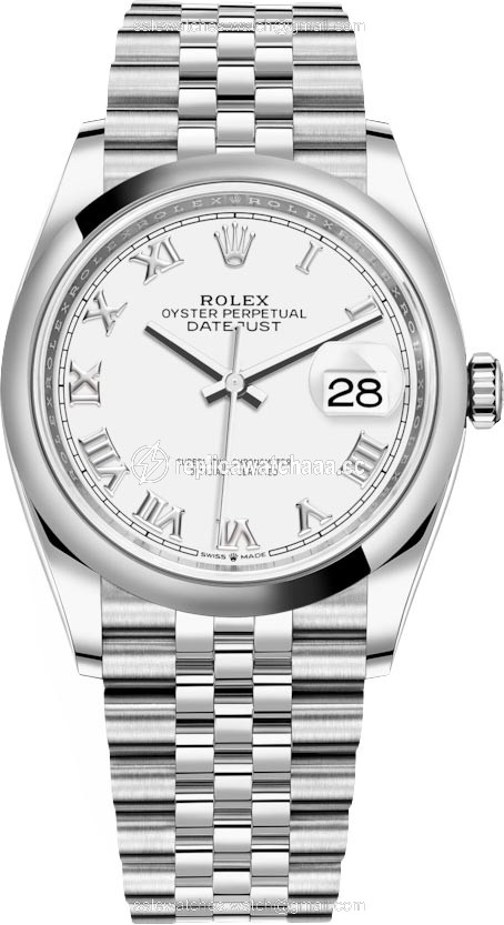 126200 White Roman Jubilee Rolex Datejust 36mm Stainless Steel Midsize Watch 126200 White Roman Jubilee Rolex Datejust 36mm Stainless Steel Midsize Watch