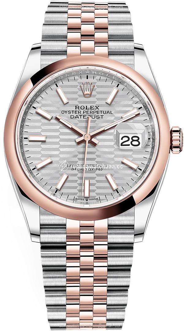 126201 Silver Fluted Jubilee Rolex Datejust 36mm Stainless Steel and Rose Gold Ladies Watch 126201 Silver Fluted Jubilee Rolex Datejust 36mm Stainless Steel and Rose Gold Ladies Watch