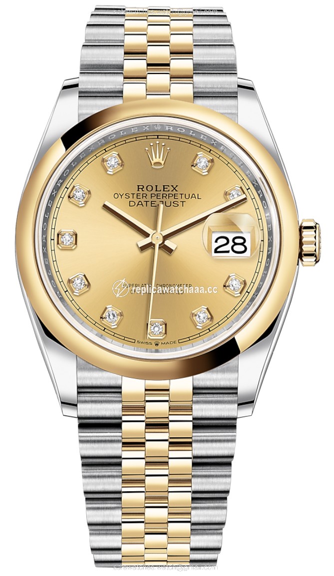 126203 Champagne Diamond Jubilee Rolex Datejust 36mm Stainless Steel and Yellow Gold Ladies Watch 126203 Champagne Diamond Jubilee Rolex Datejust 36mm Stainless Steel and Yellow Gold Ladies Watch