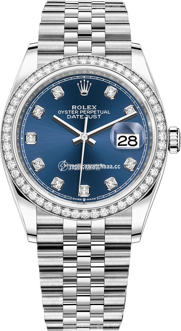 126284rbr Blue Diamond Jubilee Rolex Datejust 36mm Stainless Steel Midsize Watch 126284rbr Blue Diamond Jubilee Rolex Datejust 36mm Stainless Steel Midsize Watch