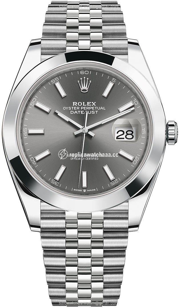 126300 Dark Rhodium Index Jubilee Rolex Datejust 41mm Stainless Steel Mens Watch 126300 Dark Rhodium Index Jubilee Rolex Datejust 41mm Stainless Steel Mens Watch