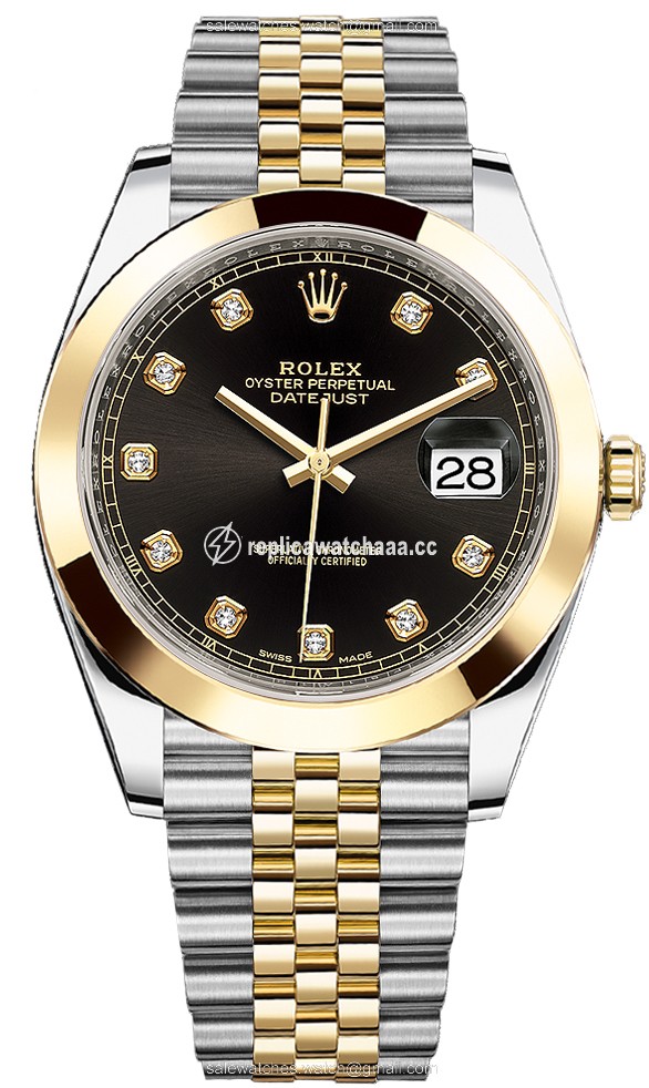 126303 Black Diamond Jubilee Rolex Datejust 41mm Stainless Steel and Yellow Gold Mens Watch 126303 Black Diamond Jubilee Rolex Datejust 41mm Stainless Steel and Yellow Gold Mens Watch