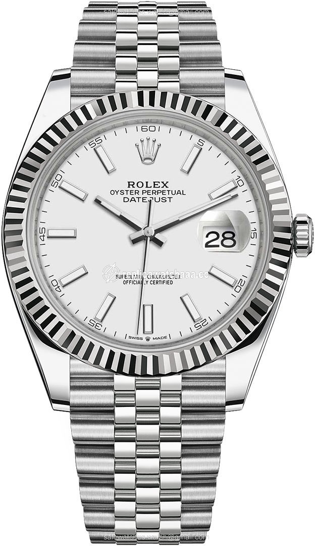 126334 White Index Jubilee Rolex Datejust 41mm Stainless Steel Mens Watch 126334 White Index Jubilee Rolex Datejust 41mm Stainless Steel Mens Watch