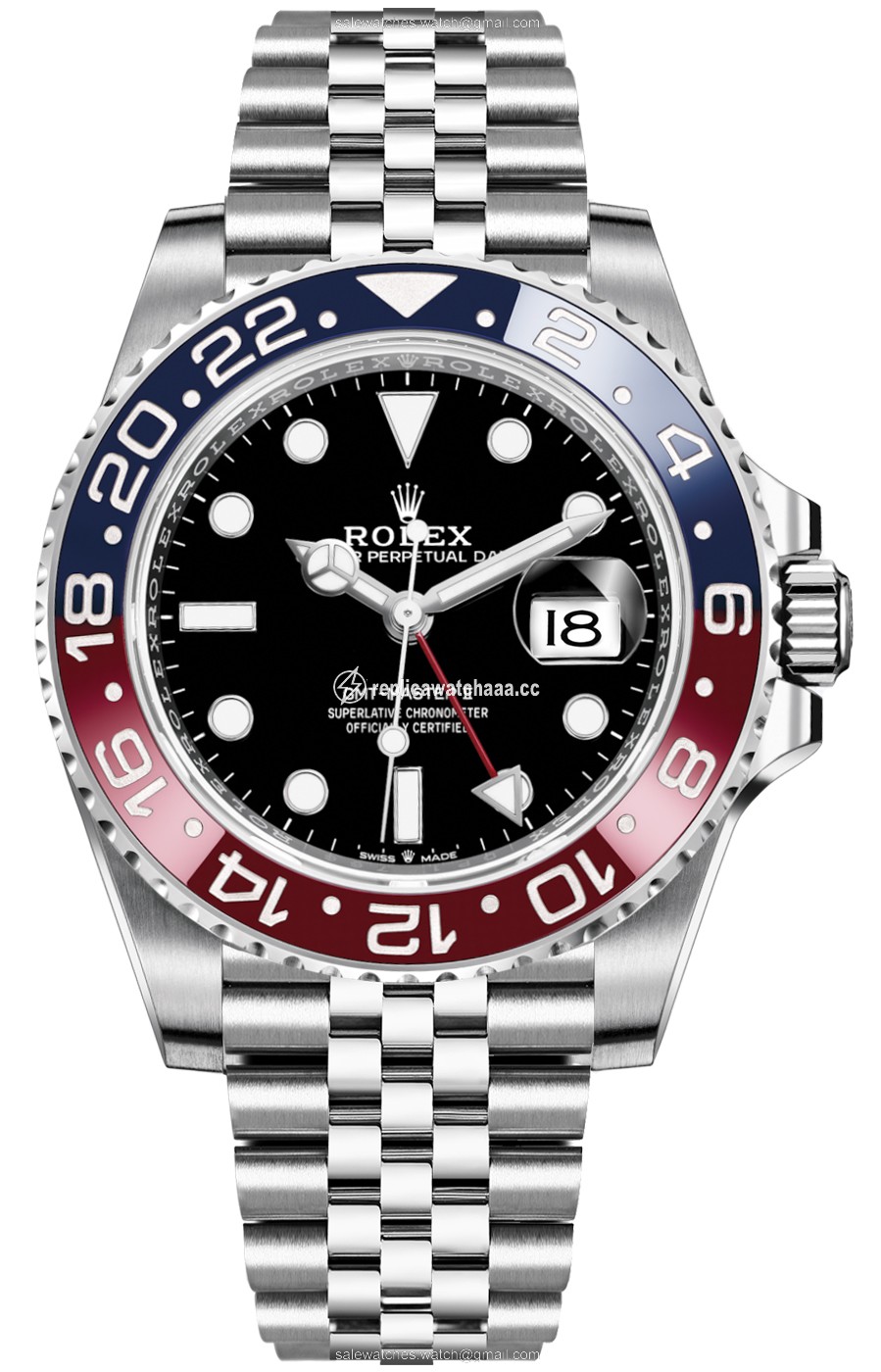126710blro PESPI Rolex GMT Master II Mens Watch 126710blro PESPI Rolex GMT Master II Mens Watch