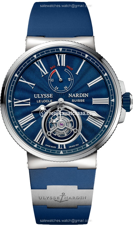 1283-181-3/e3 Ulysse Nardin Marine Tourbillon 43mm Mens Watch 1283-181-3/e3 Ulysse Nardin Marine Tourbillon 43mm Mens Watch