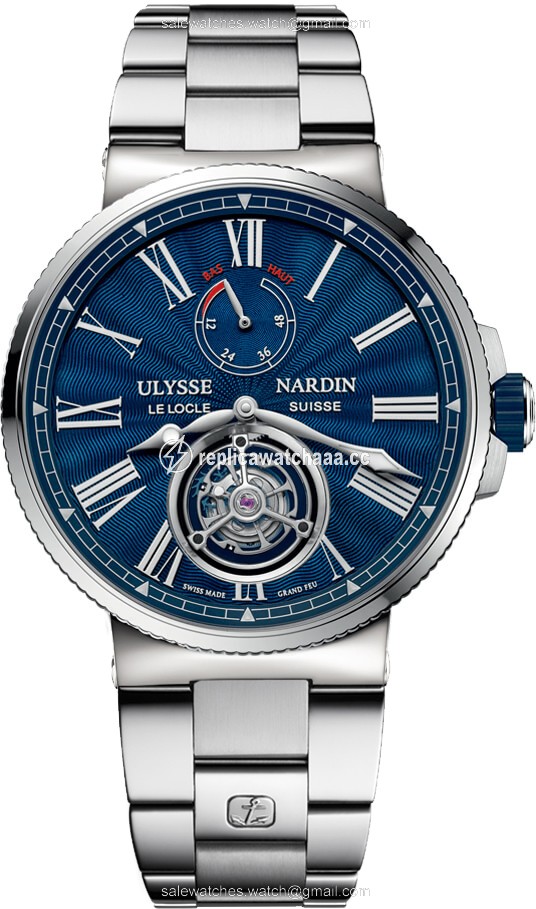 1283-181-7m/e3 Ulysse Nardin Marine Tourbillon 43mm Mens Watch 1283-181-7m/e3 Ulysse Nardin Marine Tourbillon 43mm Mens Watch