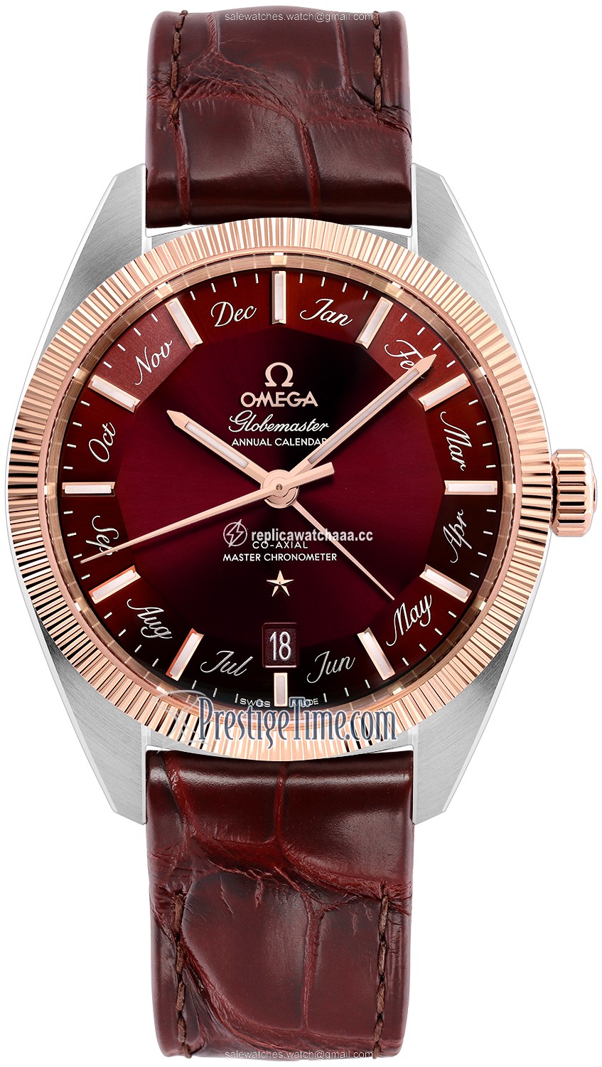 130.23.41.22.11.001 Omega Globemaster Annual Calendar 41mm Mens Watch 130.23.41.22.11.001 Omega Globemaster Annual Calendar 41mm Mens Watch