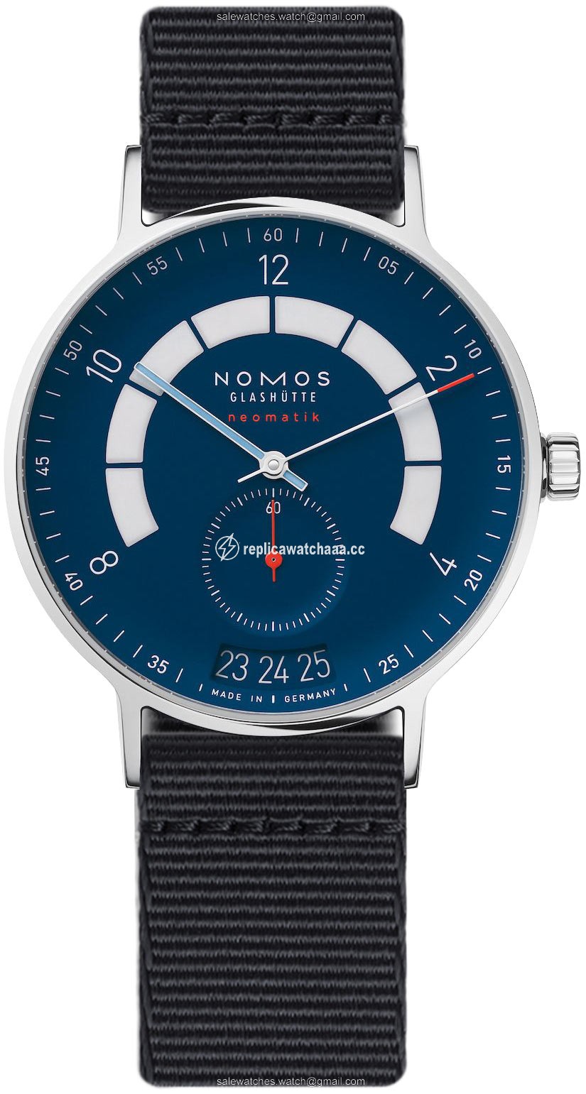 1302 Midnight Blue Nomos Glashutte Autobahn Neomatik 41 Date Mens Watch 1302 Midnight Blue Nomos Glashutte Autobahn Neomatik 41 Date Mens Watch