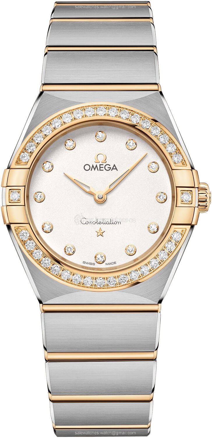 131.25.28.60.52.002 Omega Constellation Manhattan Quartz 28mm Ladies Watch 131.25.28.60.52.002 Omega Constellation Manhattan Quartz 28mm Ladies Watch
