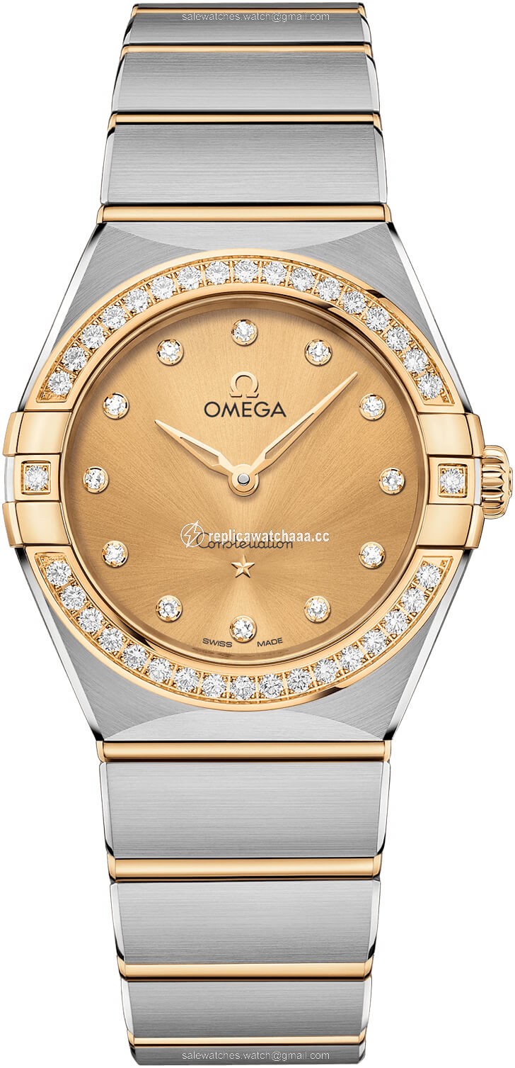 131.25.28.60.58.001 Omega Constellation Manhattan Quartz 28mm Ladies Watch 131.25.28.60.58.001 Omega Constellation Manhattan Quartz 28mm Ladies Watch