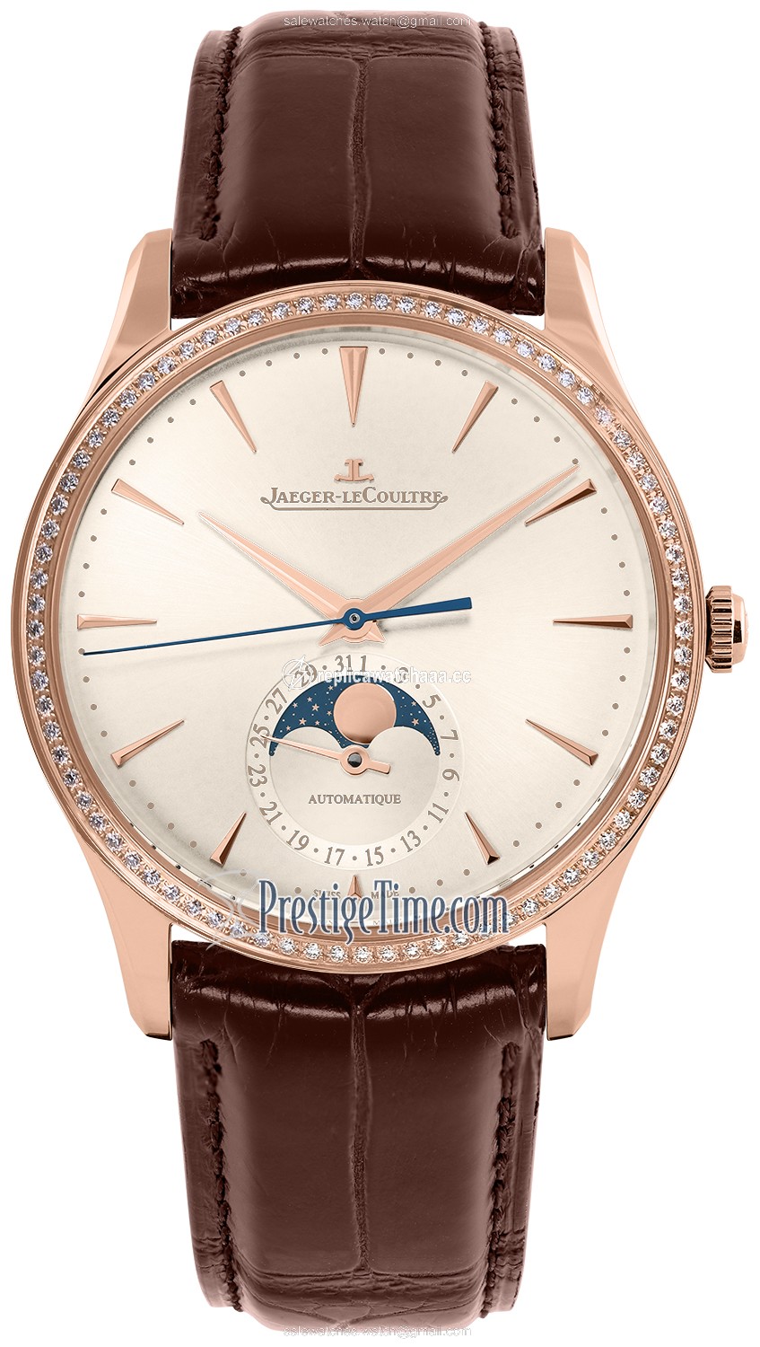 1362502 Jaeger LeCoultre Master Ultra Thin Moon 39mm Mens Watch 1362502 Jaeger LeCoultre Master Ultra Thin Moon 39mm Mens Watch