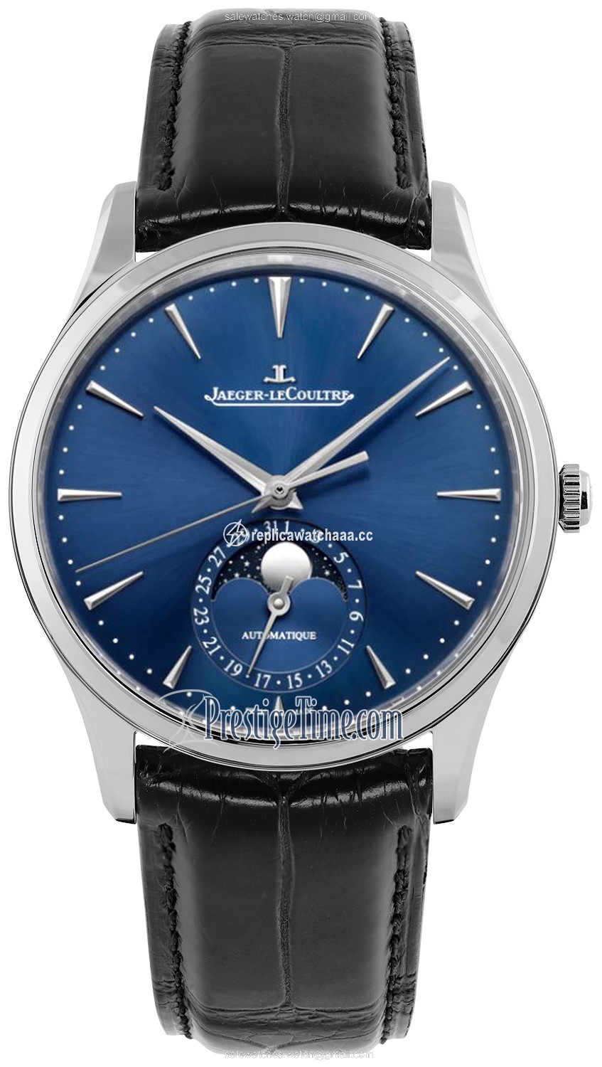 1368480 Jaeger LeCoultre Master Ultra Thin Moon 39mm Mens Watch 1368480 Jaeger LeCoultre Master Ultra Thin Moon 39mm Mens Watch