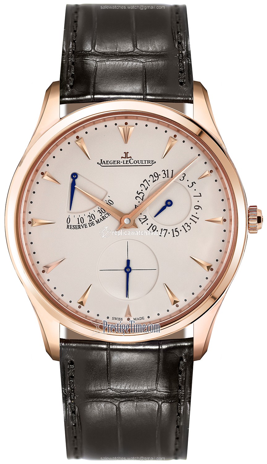1372520 Jaeger LeCoultre Master Ultra Thin Reserve de Marche Mens Watch 1372520 Jaeger LeCoultre Master Ultra Thin Reserve de Marche Mens Watch