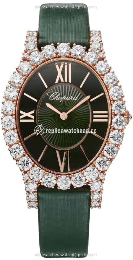 139383-5009 Chopard L'Heure Du Diamant Oval Ladies Watch 139383-5009 Chopard L'Heure Du Diamant Oval Ladies Watch