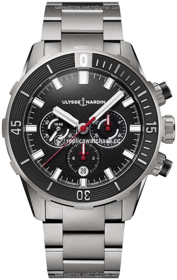 1503-170-7m/92 Ulysse Nardin Diver Chronograph 44mm Mens Watch 1503-170-7m/92 Ulysse Nardin Diver Chronograph 44mm Mens Watch