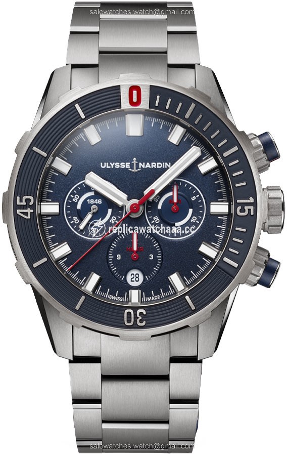 1503-170-7m/93 Ulysse Nardin Diver Chronograph 44mm Mens Watch 1503-170-7m/93 Ulysse Nardin Diver Chronograph 44mm Mens Watch