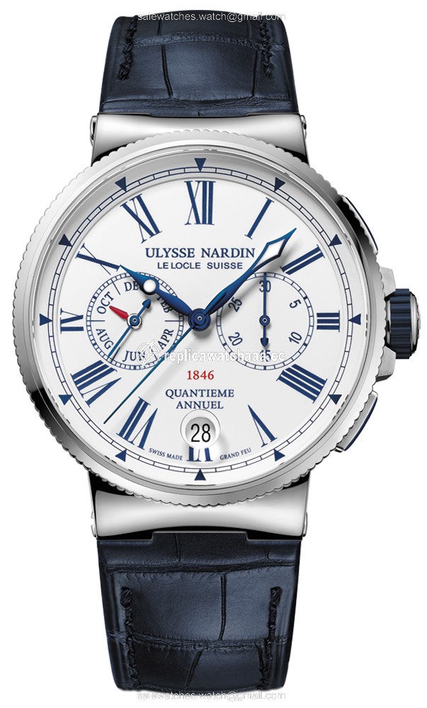1533-150/e0 Ulysse Nardin Marine Chronograph Annual Calendar 43mm Mens Watch 1533-150/e0 Ulysse Nardin Marine Chronograph Annual Calendar 43mm Mens Watch