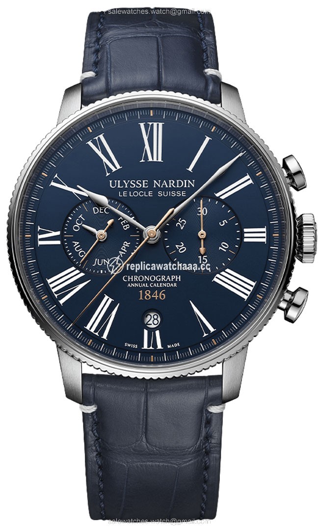 1533-320le-3a-175/1b Ulysse Nardin Marine Torpilleur Annual Chronograph 44mm Mens Watch 1533-320le-3a-175/1b Ulysse Nardin Marine Torpilleur Annual Chronograph 44mm Mens Watch