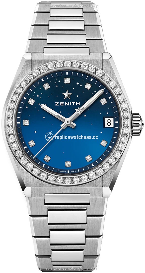 16.9200.670/01.mi001 Zenith Defy Midnight Automatic 36mm Ladies Watch 16.9200.670/01.mi001 Zenith Defy Midnight Automatic 36mm Ladies Watch