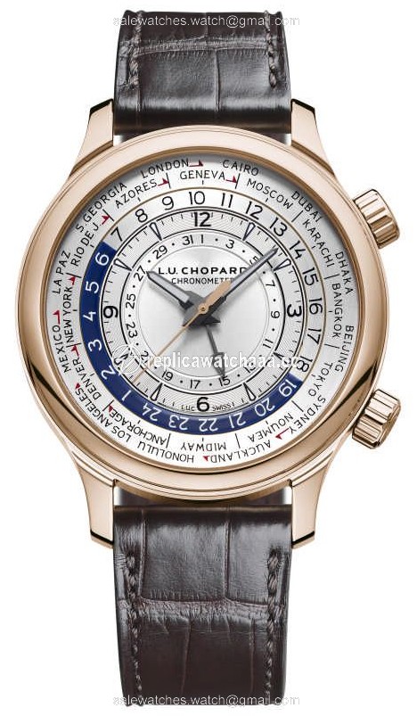 161942-5001 Chopard L.U.C. Time Traveler One Mens Watch 161942-5001 Chopard L.U.C. Time Traveler One Mens Watch