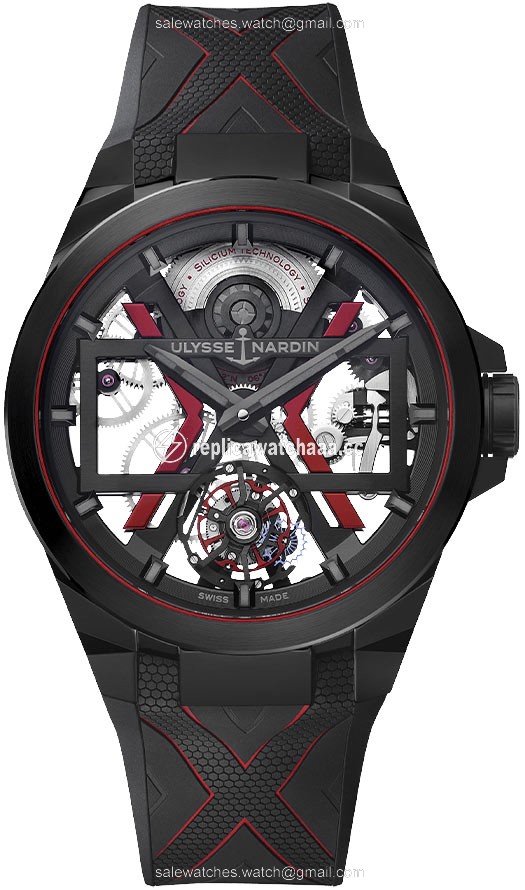 1723-400-3b/BLACK Ulysse Nardin Blast Automatic Tourbillon 45mm Mens Watch 1723-400-3b/BLACK Ulysse Nardin Blast Automatic Tourbillon 45mm Mens Watch
