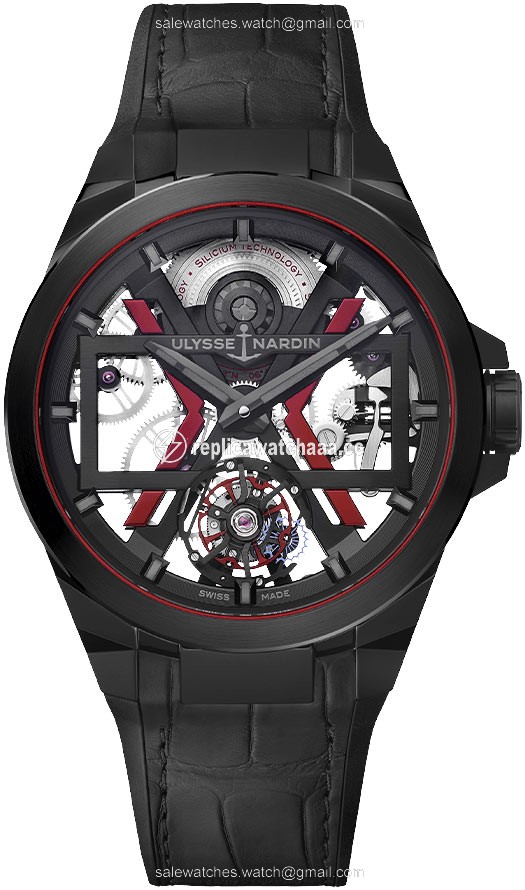 1723-400/BLACK Ulysse Nardin Blast Automatic Tourbillon 45mm Mens Watch 1723-400/BLACK Ulysse Nardin Blast Automatic Tourbillon 45mm Mens Watch