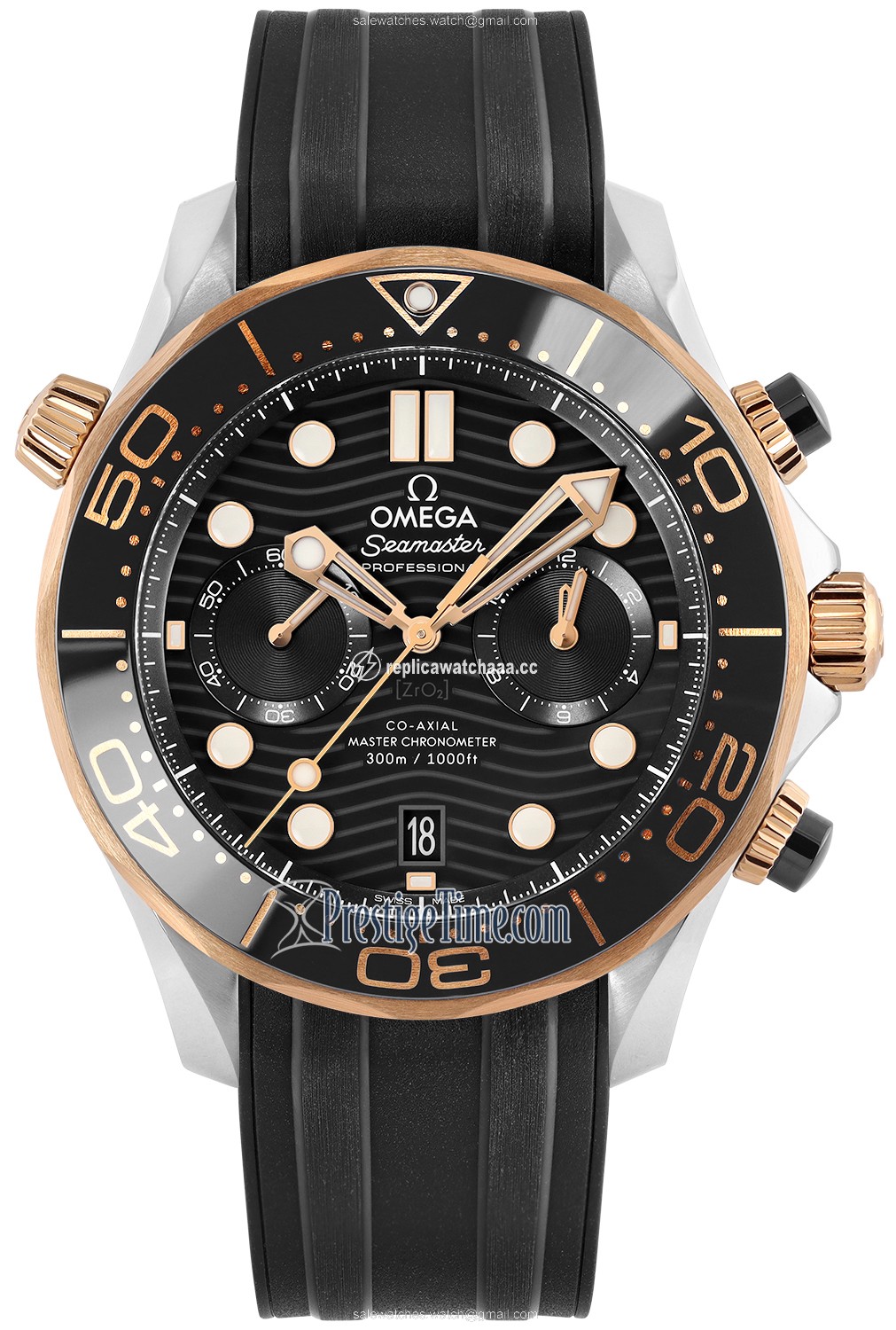 210.22.44.51.01.001 Omega Seamaster Diver 300m Co-Axial Master Chronometer Chronograph 44mm Mens Watch 210.22.44.51.01.001 Omega Seamaster Diver 300m Co-Axial Master Chronometer Chronograph 44mm Mens Watch