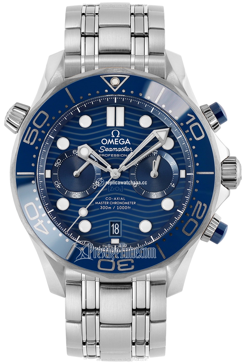 210.30.44.51.03.001 Omega Seamaster Diver 300m Co-Axial Master Chronometer Chronograph 44mm Mens Watch 210.30.44.51.03.001 Omega Seamaster Diver 300m Co-Axial Master Chronometer Chronograph 44mm Mens Watch