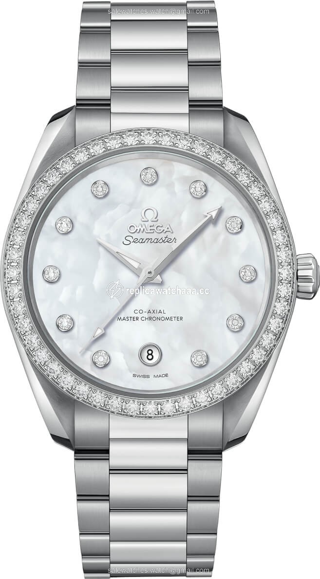 220.15.38.20.55.001 Omega Aqua Terra 150M Co-Axial Master Chronometer 38mm Ladies Watch 220.15.38.20.55.001 Omega Aqua Terra 150M Co-Axial Master Chronometer 38mm Ladies Watch