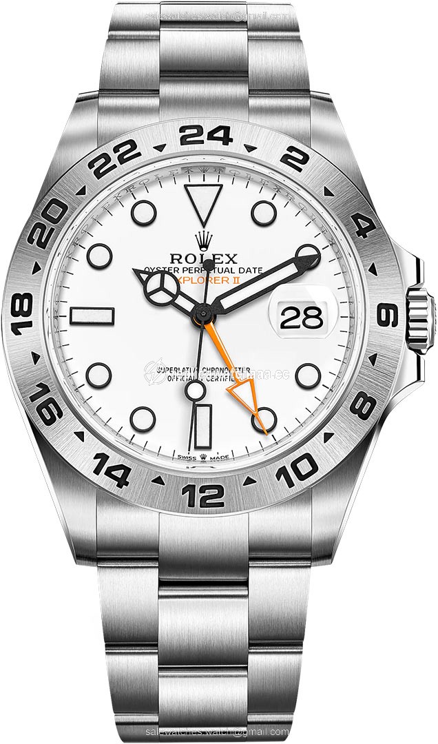 226570 White Rolex Explorer II 42mm Mens Watch 226570 White Rolex Explorer II 42mm Mens Watch