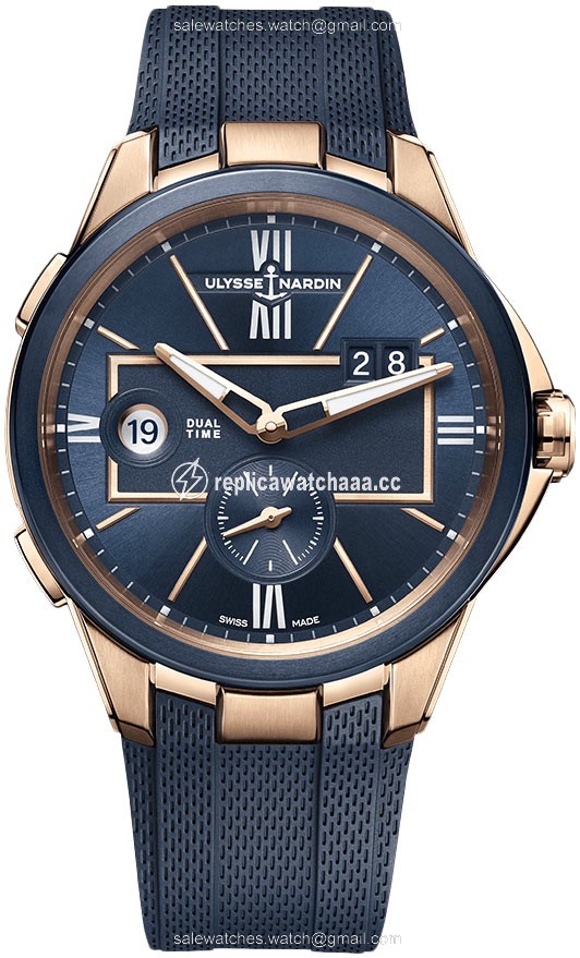 242-20-3/43 Ulysse Nardin Executive Dual Time 42mm Mens Watch 242-20-3/43 Ulysse Nardin Executive Dual Time 42mm Mens Watch