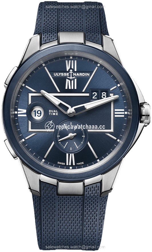243-20-3/43 Ulysse Nardin Executive Dual Time 42mm Mens Watch 243-20-3/43 Ulysse Nardin Executive Dual Time 42mm Mens Watch