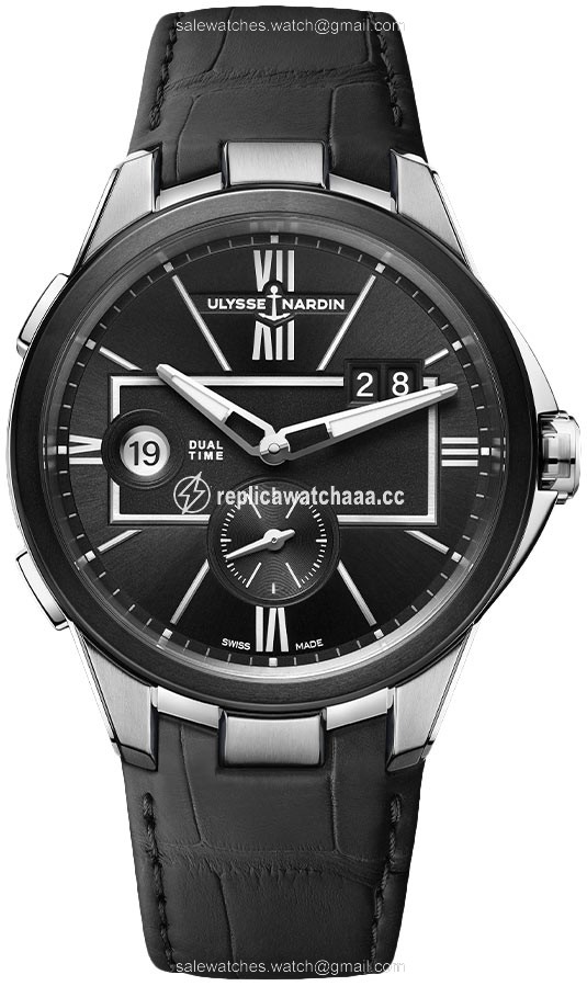 243-20/42 Ulysse Nardin Executive Dual Time 42mm Mens Watch 243-20/42 Ulysse Nardin Executive Dual Time 42mm Mens Watch