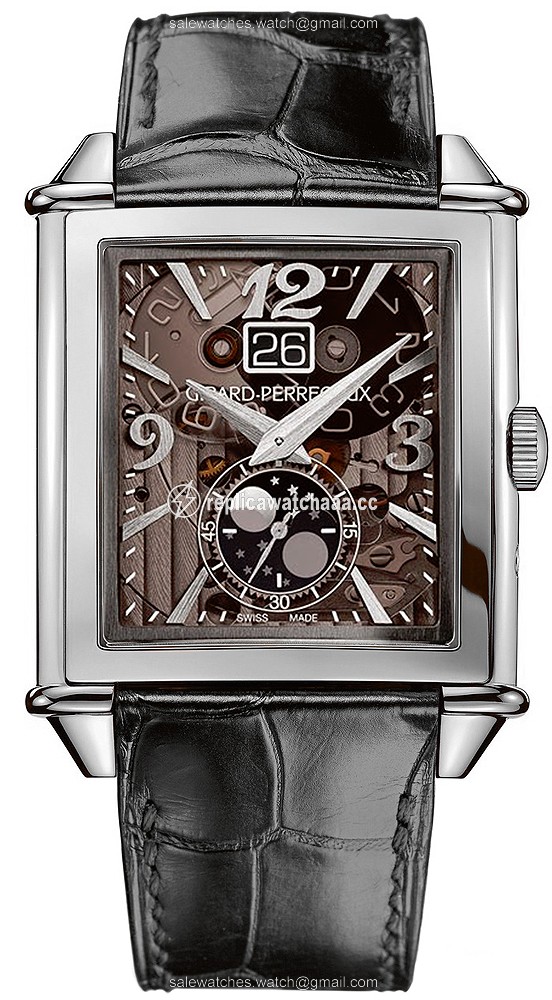 25882-11-223-bb6b Girard Perregaux Vintage 1945 XXL Large Date Moon Phase Mens Watch 25882-11-223-bb6b Girard Perregaux Vintage 1945 XXL Large Date Moon Phase Mens Watch
