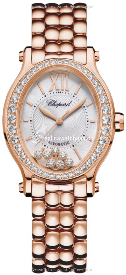 275362-5005 Chopard Happy Sport Oval Automatic Ladies Watch 275362-5005 Chopard Happy Sport Oval Automatic Ladies Watch