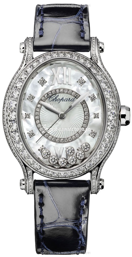 275372-1001 Chopard Happy Sport Oval Automatic Ladies Watch 275372-1001 Chopard Happy Sport Oval Automatic Ladies Watch