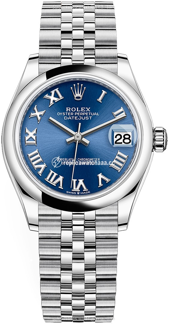 278240 Blue Roman Jubilee Rolex Datejust 31mm Stainless Steel Ladies Watch 278240 Blue Roman Jubilee Rolex Datejust 31mm Stainless Steel Ladies Watch