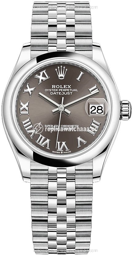 278240 Dark Grey Roman Jubilee Rolex Datejust 31mm Stainless Steel Ladies Watch 278240 Dark Grey Roman Jubilee Rolex Datejust 31mm Stainless Steel Ladies Watch