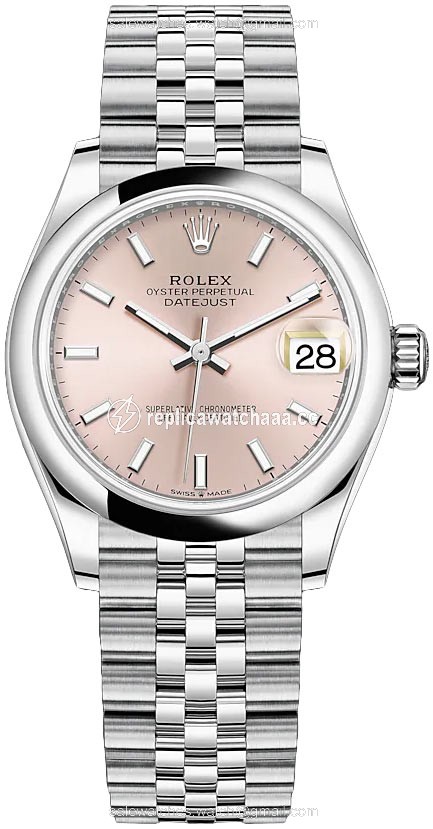 278240 Pink Index Jubilee Rolex Datejust 31mm Stainless Steel Ladies Watch 278240 Pink Index Jubilee Rolex Datejust 31mm Stainless Steel Ladies Watch