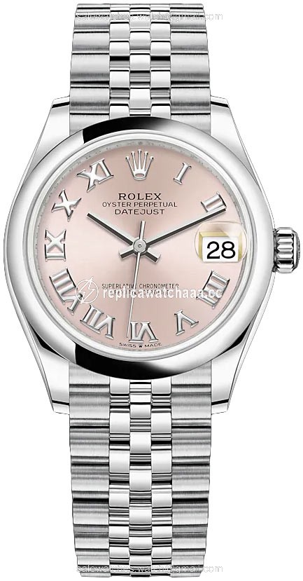 278240 Pink Roman Jubilee Rolex Datejust 31mm Stainless Steel Ladies Watch 278240 Pink Roman Jubilee Rolex Datejust 31mm Stainless Steel Ladies Watch