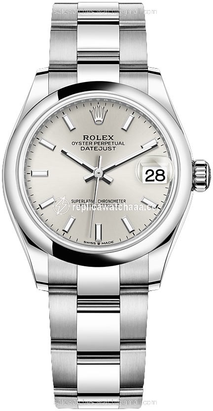 278240 Silver Index Oyster Rolex Datejust 31mm Stainless Steel Ladies Watch 278240 Silver Index Oyster Rolex Datejust 31mm Stainless Steel Ladies Watch