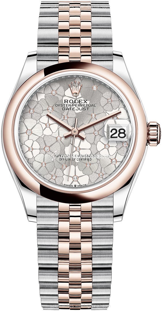 278241 Silver Floral Jubilee Rolex Datejust 31mm Stainless Steel and Rose Gold Ladies Watch 278241 Silver Floral Jubilee Rolex Datejust 31mm Stainless Steel and Rose Gold Ladies Watch