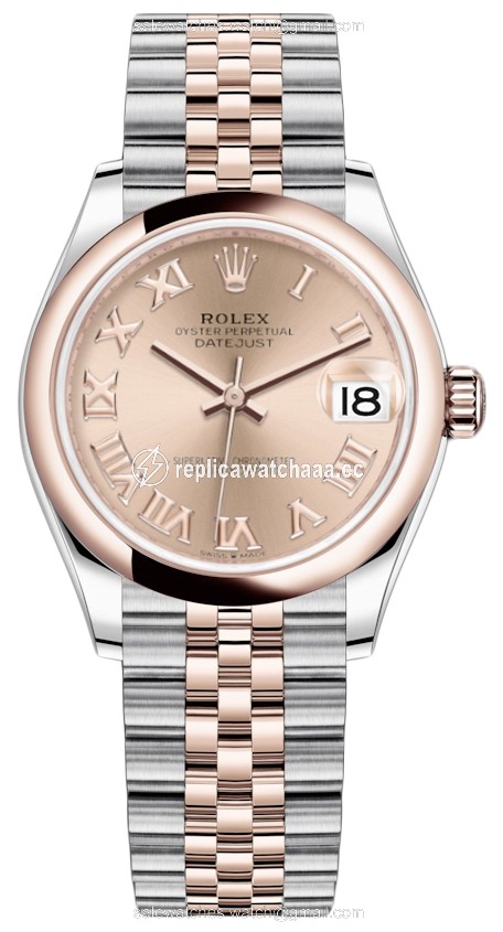 278241 Rose Roman Jubilee Rolex Datejust 31mm Stainless Steel and Rose Gold Ladies Watch 278241 Rose Roman Jubilee Rolex Datejust 31mm Stainless Steel and Rose Gold Ladies Watch
