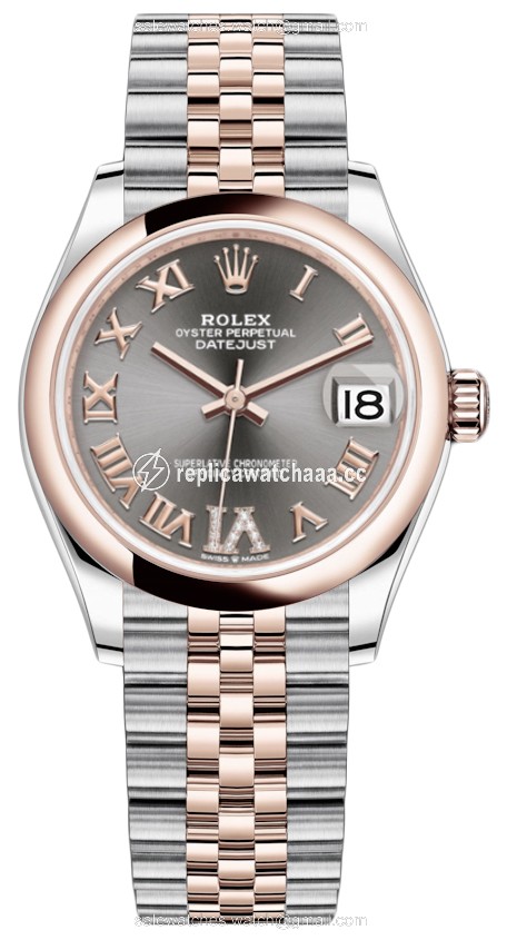 278241 Rhodium Roman VI Jubilee Rolex Datejust 31mm Stainless Steel and Rose Gold Ladies Watch 278241 Rhodium Roman VI Jubilee Rolex Datejust 31mm Stainless Steel and Rose Gold Ladies Watch
